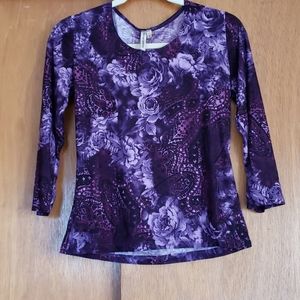 Shades of Purple blouse